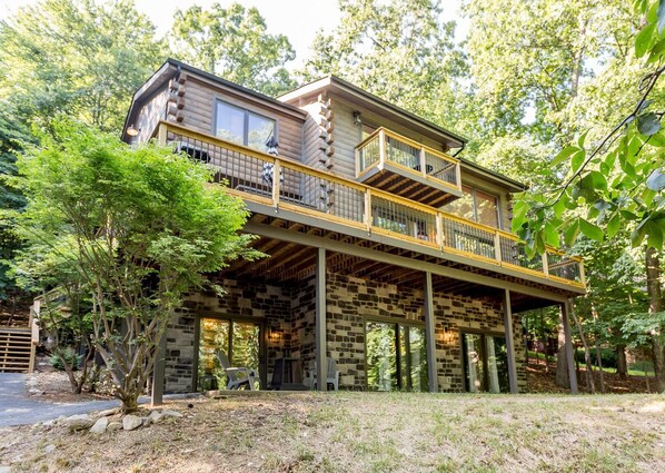 Both homes feature log exterior, hot tubs, expansive space, and are perfectly situated at the top of the resort very close to the slopes and amenities!