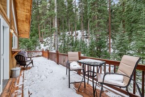 Patio with Outdoor Seating and Dining for Two