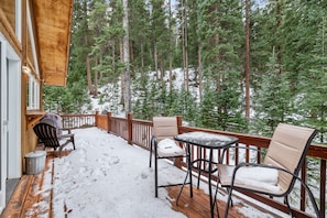 Patio with Outdoor Seating and Dining for Two