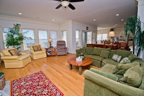 Living Area has Ocean Views!