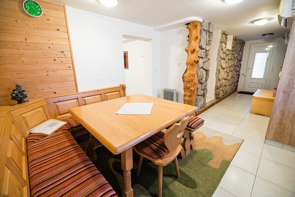 Dining area