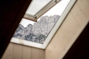 Blick von der Unterkunft