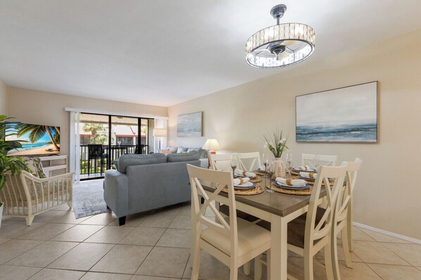 Plenty of space for dinners in