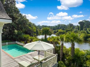 Pool Overlooking the Lagoon