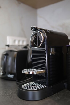 Kaffe och/eller kaffebryggare
