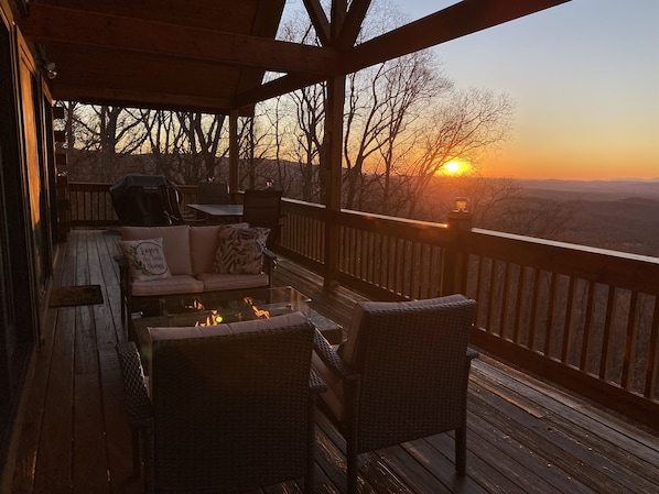Sunrise from Deck