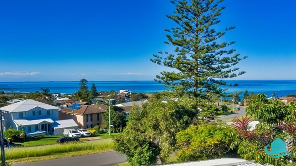 View from property of Caves Beach