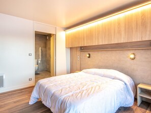 Fall asleep in our cozy bedroom.