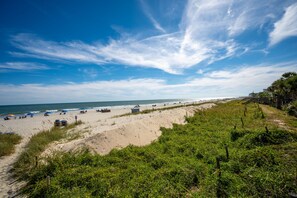 What you see when you take the very short walk down to the beach.
Located in beautiful family oriented Surfside Beach! Just south of Myrtle Beach.