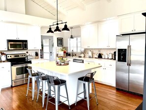 Kitchen with tons of natural light