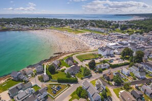 Arial View and York Beach