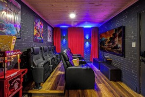 Movie Theater & Popcorn Machine
