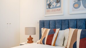 Appreciate all the stunning details of our cozy bedroom #bright #colorful