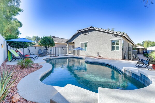 Gilbert Vacation Rental | 3BR | 2BA | Step-Free Access | 1,584 Sq Ft