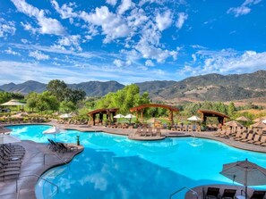 Pools And Mountain Views