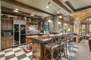 Indoors, Kitchen, Dining Room, Dining Table, Furniture