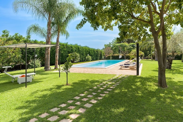 Autumn, Building Exterior, Garden, Outdoor, Pool, Spring, Summer