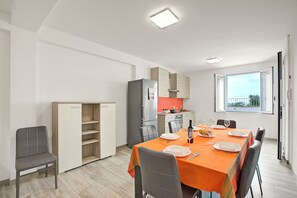 Living and dining room