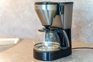 Kaffe och/eller kaffebryggare