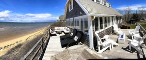 Overlooking the bay