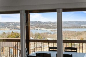 Endless views of the beautiful Table Rock Lake right from your back deck!