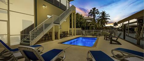 Pool at Dusk