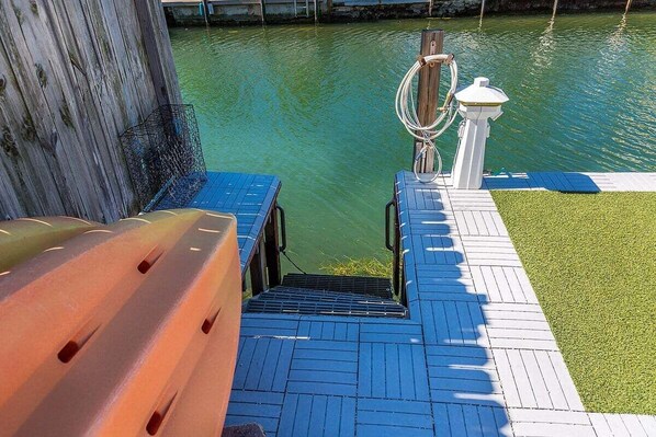 Kayaks and Kayak launch