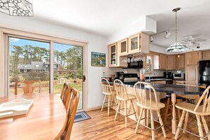 Access to the back deck - convenient for grilling 