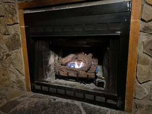 Gas Log Fireplace