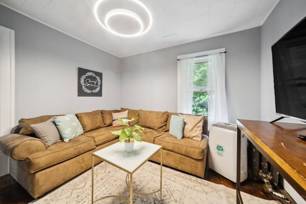 Welcome to our upper apartment in Akron's North Hill area.