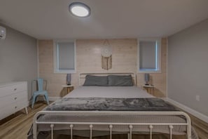 Our cabin bed offers the perfect blend of comfort and charm, inviting you to relax and unwind in style amidst the tranquil beauty of the wilderness.