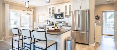 Kitchen with Granite Countertops