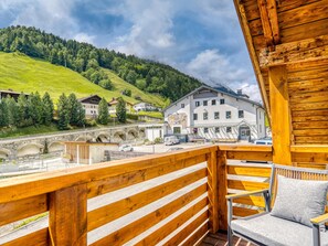 Vue de la maison de vacances [été]