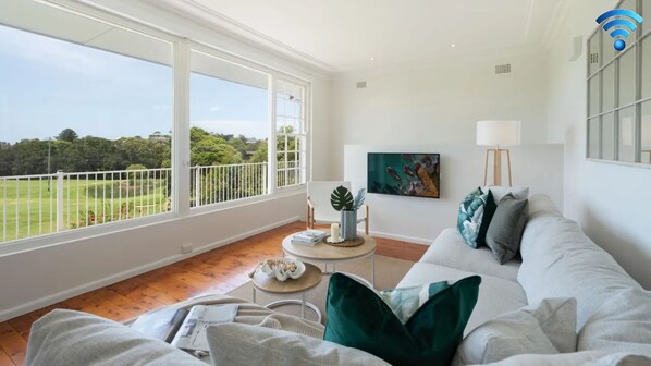 Amazing View of Golf Course | Living Room