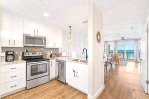 Open concept layout of the first floor- perfect for entertaining!