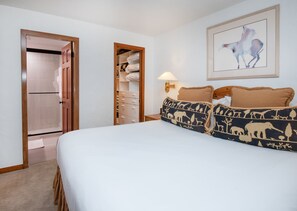 Main Bedroom - King and Ensuite Bathroom and Walk-in Shower