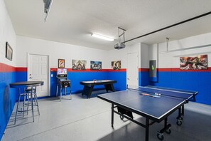 Create fun memories in this space with superhero games and decorations.
