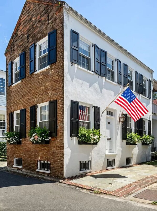 Exterior with off street parking