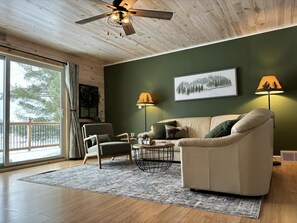 Upper level living room