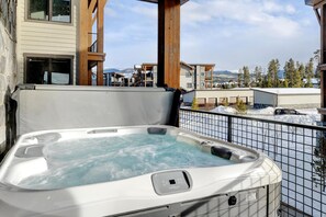 Private Hot Tub with Views