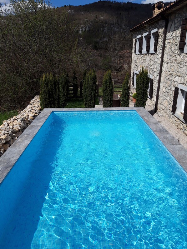 Private swimming pool