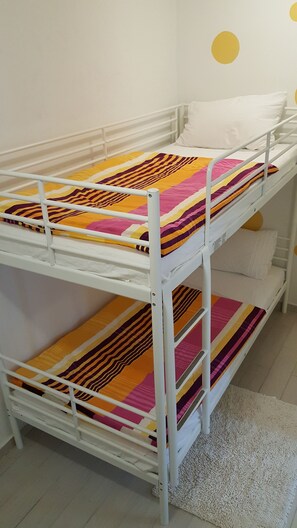Bunk beds in children's bedroom