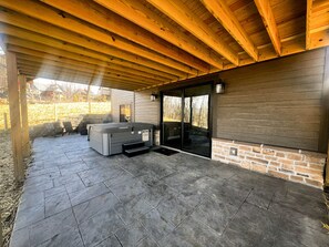 Covered Hot Tub