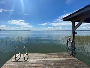 View from private dock