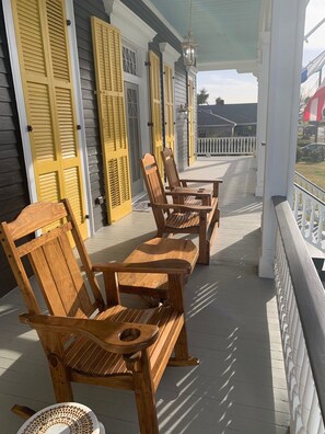Enjoy a drink on the porch