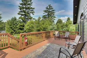 Upper Deck | Gas Grill | Lake Views | Pet Friendly w/ Fee