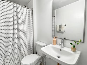 Bathroom with shower