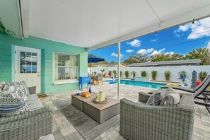 Outdoor furniture.