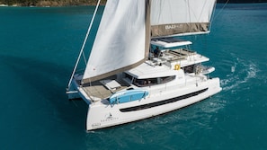 Serenity under sail