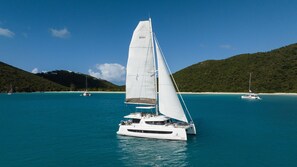 Serenity under sail